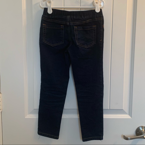 Girls dark wash jegging - Picture 2 of 4
